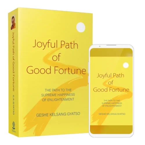 Joyful Path of Good Fortune Book Cover dharma study